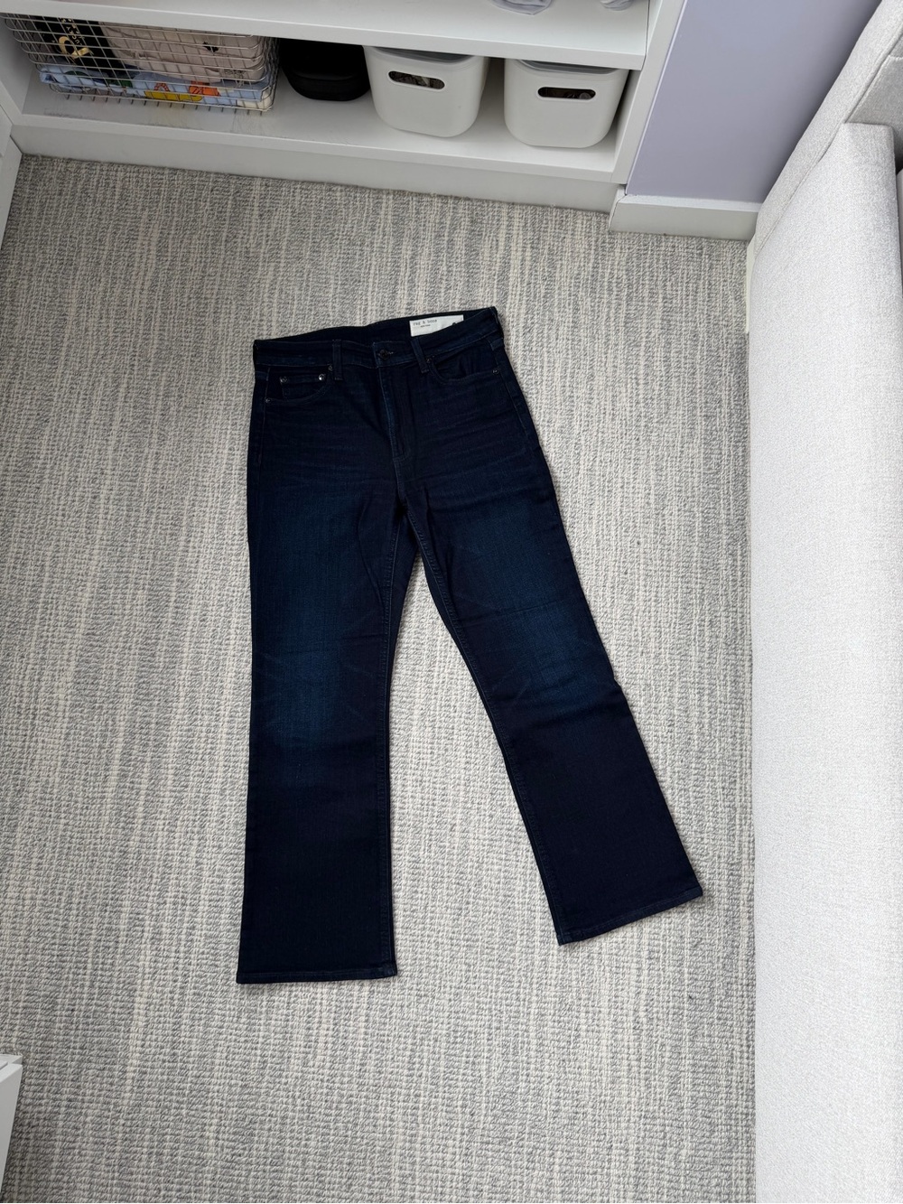 rag & bone Nina high rise flare